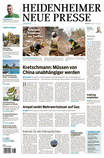 Heidenheimer Neue Presse - 19 Aug 2022