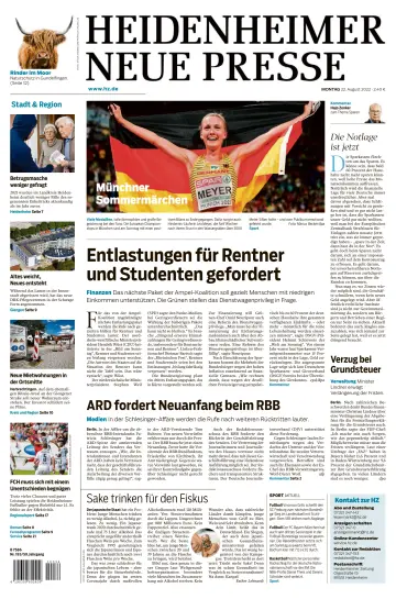 Heidenheimer Neue Presse - 22 авг. 2022