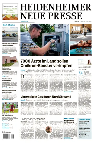 Heidenheimer Neue Presse - 3 Sep 2022
