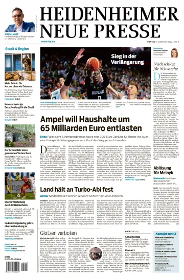 Heidenheimer Neue Presse - 05 сен. 2022