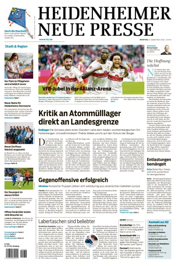 Heidenheimer Neue Presse - 12 сен. 2022