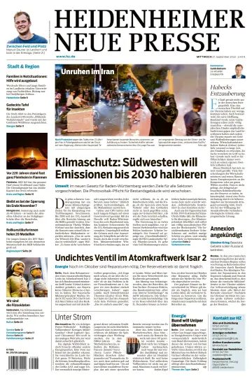 Heidenheimer Neue Presse - 21 Sep 2022