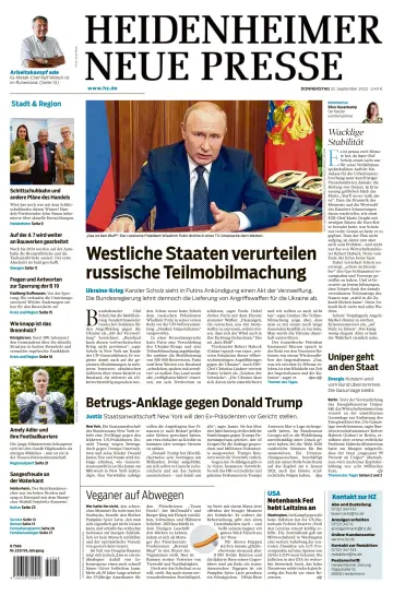 Heidenheimer Neue Presse - 22 Sep 2022
