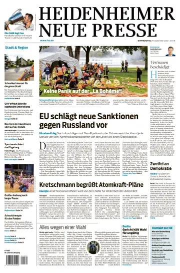 Heidenheimer Neue Presse - 29 Sep 2022
