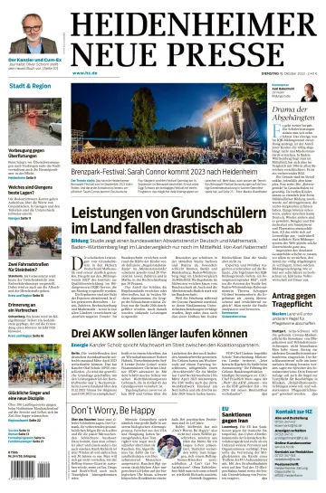 Heidenheimer Neue Presse - 18 Oct 2022