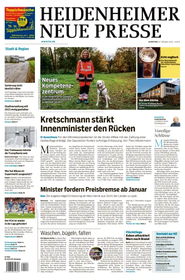 Heidenheimer Neue Presse - 22 Oct 2022