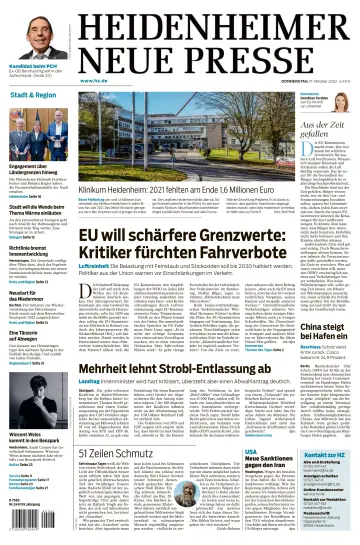 Heidenheimer Neue Presse - 27 окт. 2022
