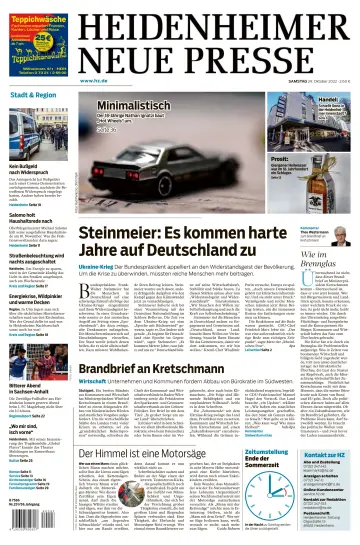 Heidenheimer Neue Presse - 29 Oct 2022