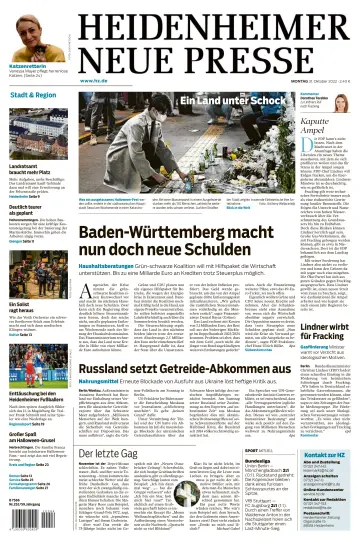 Heidenheimer Neue Presse - 31 окт. 2022