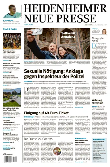 Heidenheimer Neue Presse - 03 ноя. 2022
