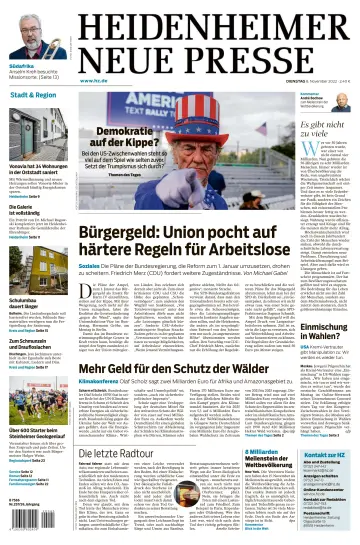 Heidenheimer Neue Presse - 08 ноя. 2022