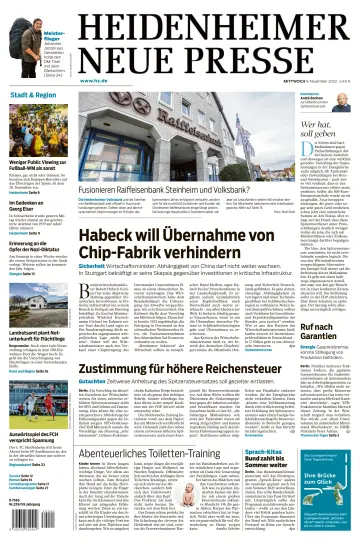 Heidenheimer Neue Presse - 9 Nov 2022
