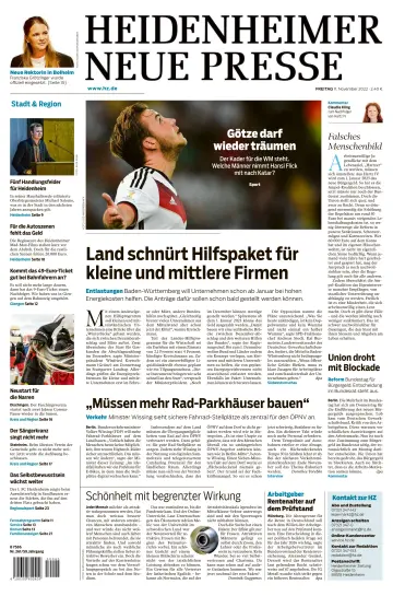 Heidenheimer Neue Presse - 11 Nov 2022