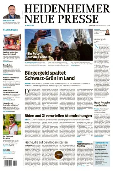 Heidenheimer Neue Presse - 15 ноя. 2022