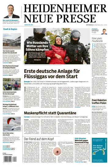 Heidenheimer Neue Presse - 16 ноя. 2022