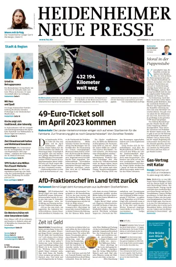 Heidenheimer Neue Presse - 30 ноя. 2022