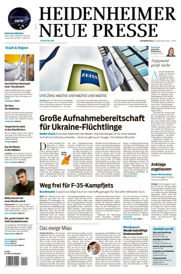 Heidenheimer Neue Presse - 15 дек. 2022