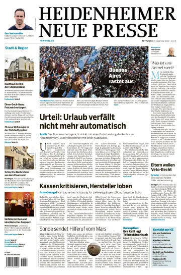 Heidenheimer Neue Presse - 21 Dec 2022