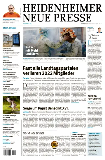Heidenheimer Neue Presse - 29 Dec 2022