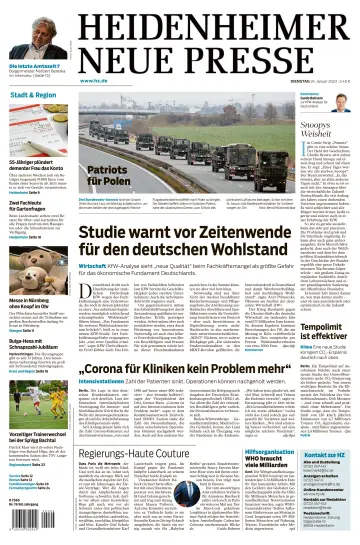 Heidenheimer Neue Presse - 24 Jan 2023