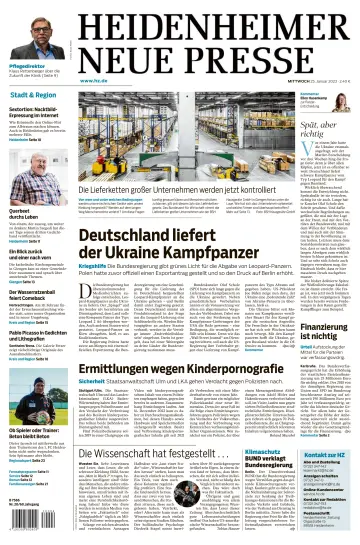 Heidenheimer Neue Presse - 25 Jan 2023