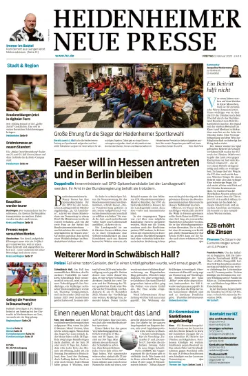 Heidenheimer Neue Presse - 03 фев. 2023