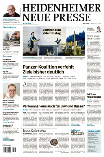 Heidenheimer Neue Presse - 15 фев. 2023