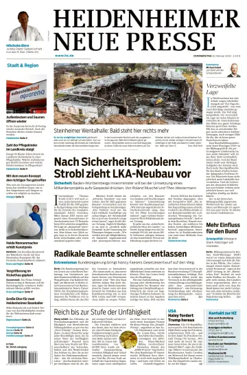 Heidenheimer Neue Presse - 16 Feb 2023