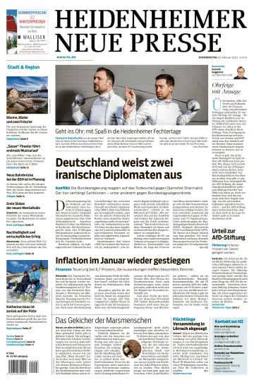Heidenheimer Neue Presse - 23 фев. 2023