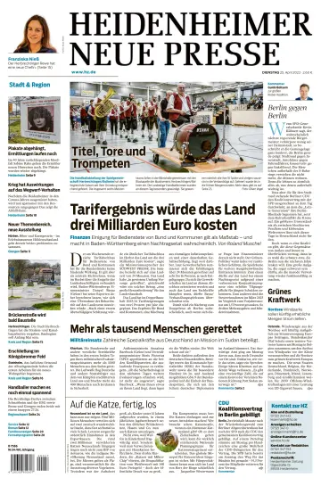 Heidenheimer Neue Presse - 25 апр. 2023