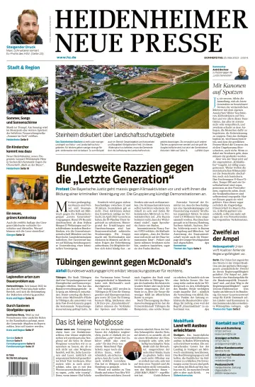 Heidenheimer Neue Presse - 25 May 2023