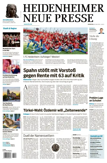Heidenheimer Neue Presse - 30 May 2023