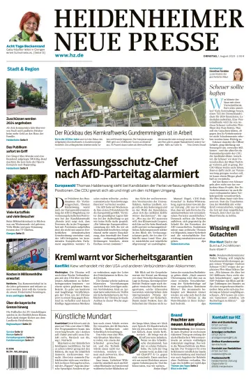 Heidenheimer Neue Presse - 01 авг. 2023