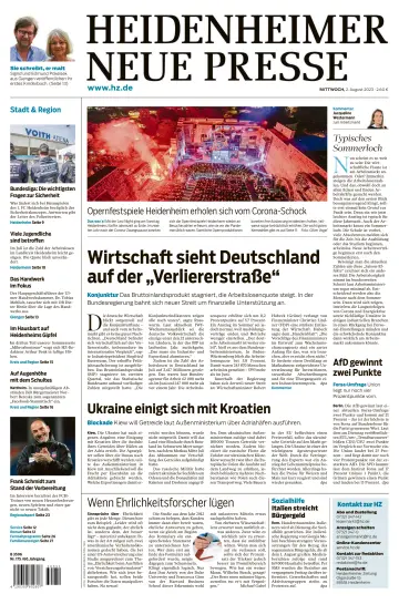 Heidenheimer Neue Presse - 2 Aug 2023