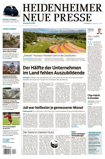 Heidenheimer Neue Presse - 09 авг. 2023