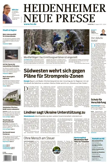 Heidenheimer Neue Presse - 15 Aug 2023
