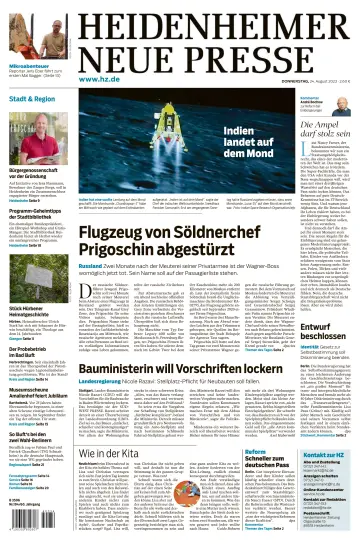 Heidenheimer Neue Presse - 24 авг. 2023
