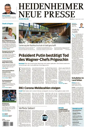 Heidenheimer Neue Presse - 25 авг. 2023