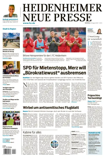 Heidenheimer Neue Presse - 28 авг. 2023