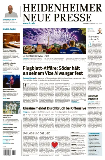 Heidenheimer Neue Presse - 4 Sep 2023