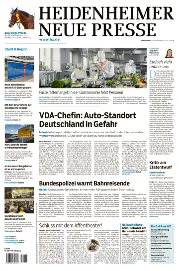 Heidenheimer Neue Presse - 5 Sep 2023
