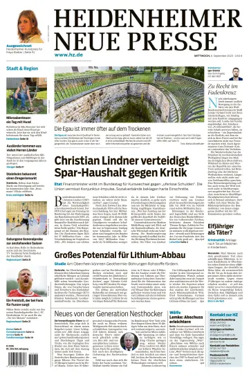 Heidenheimer Neue Presse - 06 сен. 2023