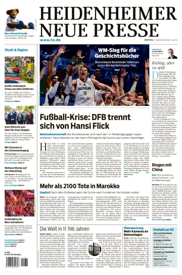 Heidenheimer Neue Presse - 11 Sep 2023