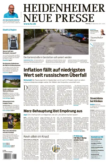 Heidenheimer Neue Presse - 29 Sep 2023
