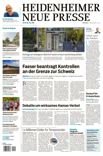 Heidenheimer Neue Presse - 17 Oct 2023