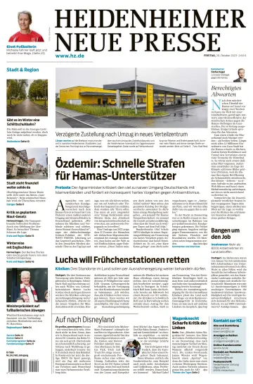 Heidenheimer Neue Presse - 20 Oct 2023