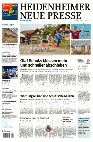 Heidenheimer Neue Presse - 21 Oct 2023