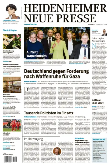 Heidenheimer Neue Presse - 24 Oct 2023