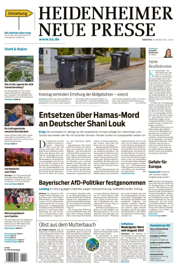 Heidenheimer Neue Presse - 31 Oct 2023