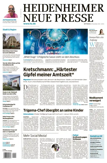Heidenheimer Neue Presse - 8 Nov 2023